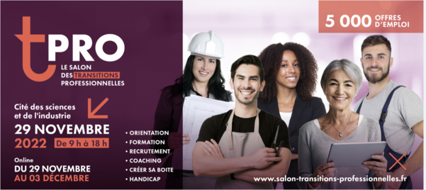 T'Pro - Le salon online des transitions professionnelles